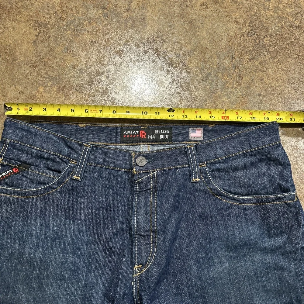 Ariat M4 FR Jeans Men's 38x32 Relaxed Boot Cut Flame Resistant Workwear